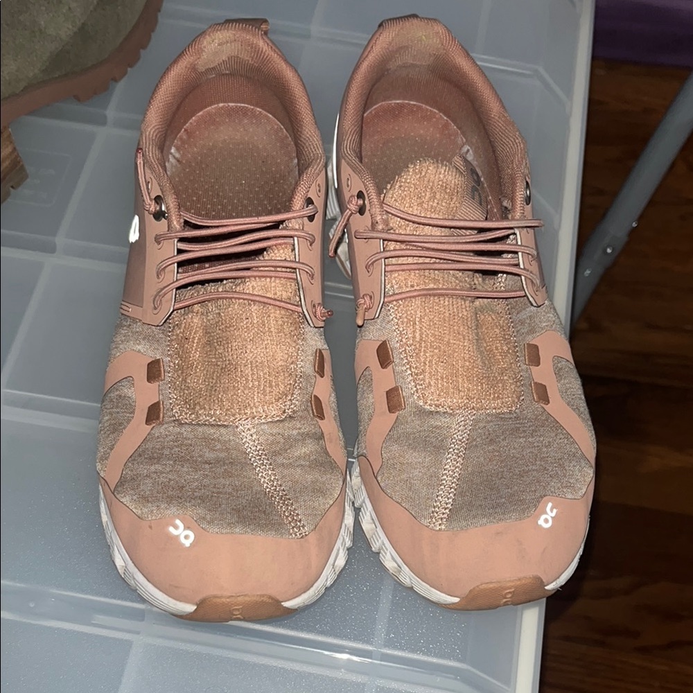 On cloud sneakers